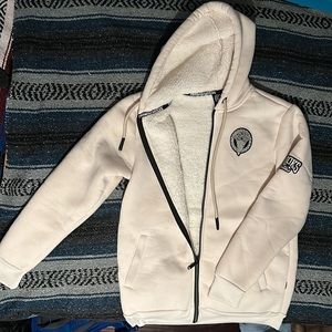 crooks and castles sherpa zip up hoodie